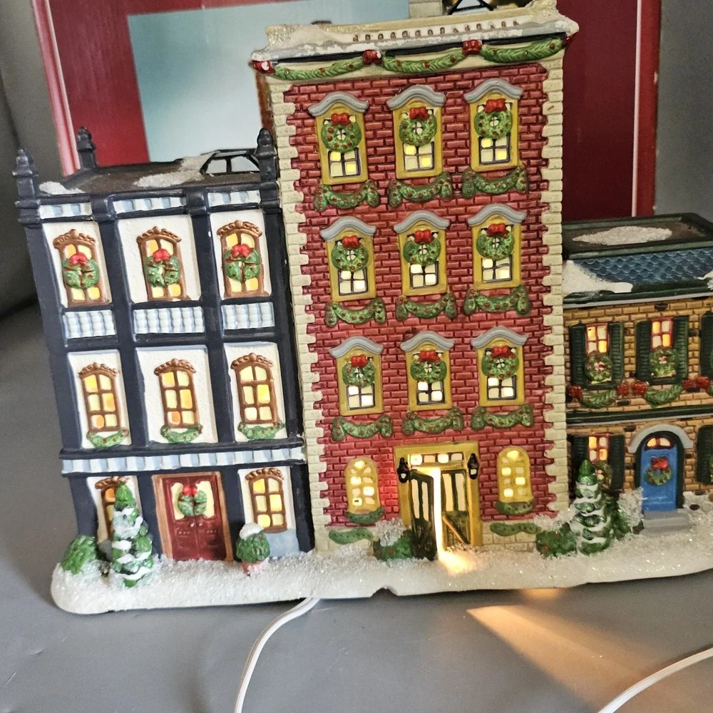 Vintage The Village Collection by St. Nicholas Square Downtown Businesses